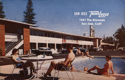 San Jose TraveLodge Postcard