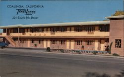 Coalinga Travel Lodge Postcard