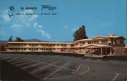 El Monte TraveLodge Postcard