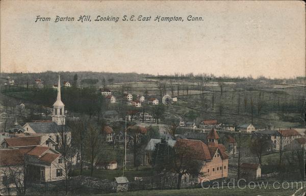 From Barton Hill, Loking S.E. East Hampton Connecticut