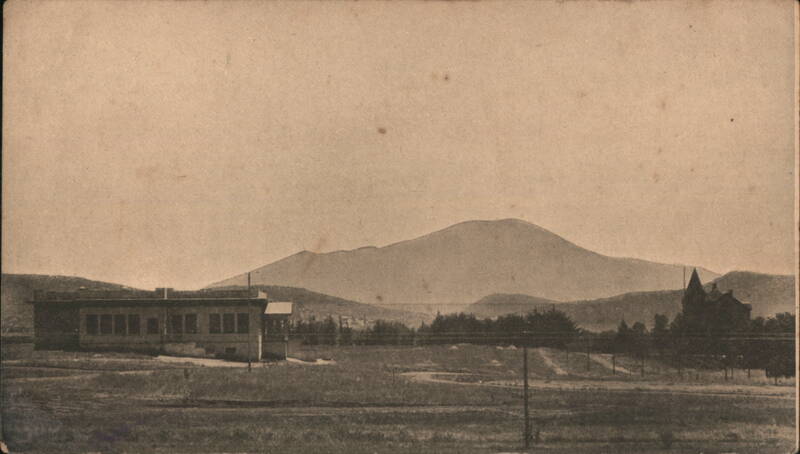 View showing High School and Sheridan Grammar School El Cajone Valley California