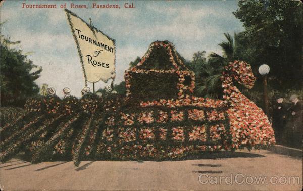 Tournament of Roses Parade Float Pasadena California