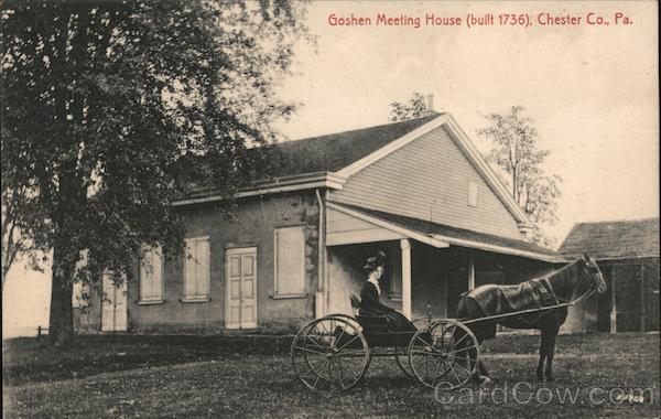 Goshen Meeting House (Built 1736) Chester Pennsylvania