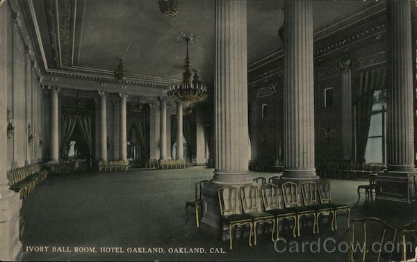 Ivory Ball Room, Hotel Oakland California