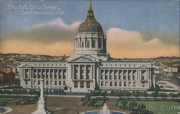 City Hall, Civic Center San Francisco California
