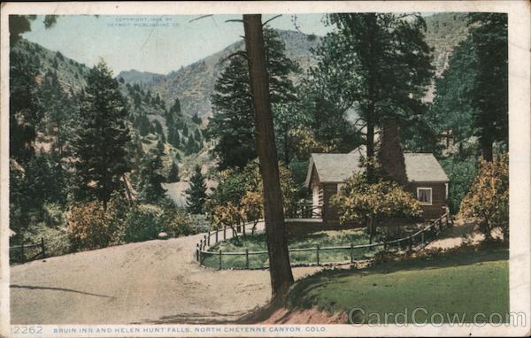 Bruin Inn and Helen Hunt Falls, North Cheyenne Canyon Colorado Springs