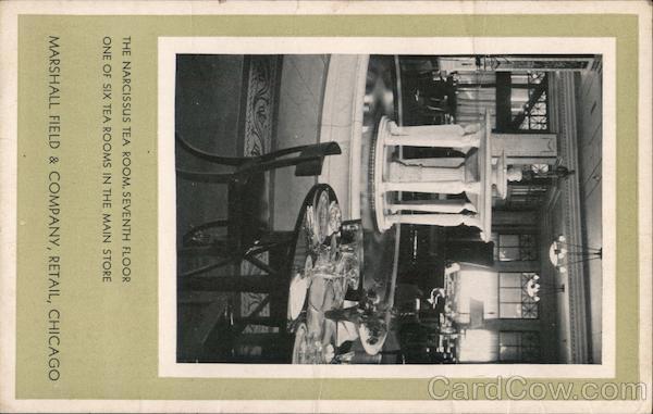 Narcissus Tea Room, Marshall Field & Company Chicago Illinois