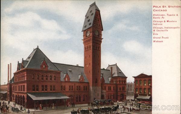 Polk St. Station Chicago Illinois