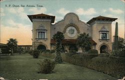 Southern Pacific Depot San Antonio, TX Postcard Postcard Postcard