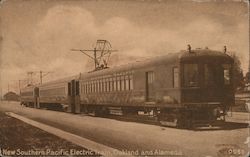 New Southern Pacific Electric Train Oakland, CA Postcard Postcard Postcard