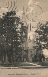 Methodist Episcopal Church Goshen, NY Postcard Postcard Postcard