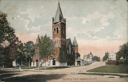 Baptist Church Postcard