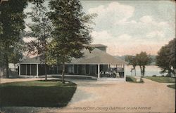 Country Club House on Lake Kenosia Danbury, CT Postcard Postcard Postcard