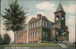 Morris St. School Danbury, CT Postcard Postcard Postcard