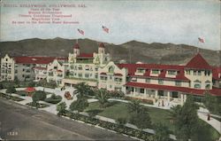 Hotel Hollywood Postcard