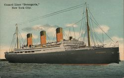 Cunard Liner "Berengaria" Postcard