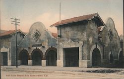 Salt Lake Depot San Bernardino, CA Postcard Postcard Postcard