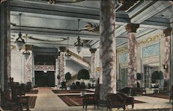 Parlor, Hotel Fairmont Postcard