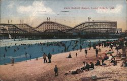 Jack Rabbit Racer Postcard