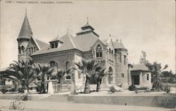 Public Library Pasadena, CA Postcard Postcard Postcard