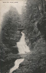Buck Hills Falls, Upper Postcard