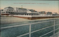 The Children's Seashore Home Atlantic City, NJ Postcard Postcard Postcard