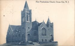First Presbyterian Church Ocean City, NJ Postcard Postcard Postcard