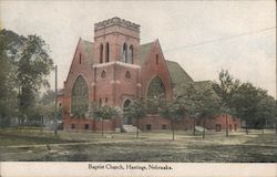 Baptist Church Postcard