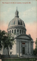 The Chapel, U.S. Naval Academy Postcard