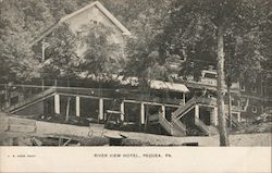 River View Hotel Pequea, PA Postcard Postcard Postcard