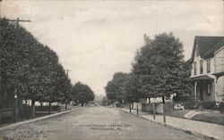 Second Avenue, Looking East Parkesburg, PA Postcard Postcard Postcard