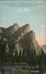 The Three Brothers, Yosemite Valley Yosemite National Park, CA Postcard Postcard Postcard