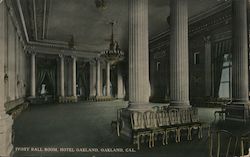 Ivory Ball Room, Hotel Oakland Postcard