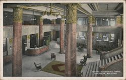 Hotel Gadsden Lobby Postcard