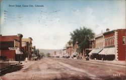 Street Scene Postcard