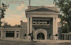 Entrance to Elitch's Gardens, Showing Ticket Office Postcard