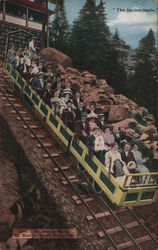 Mt. Manitou Park Incline Railway Postcard