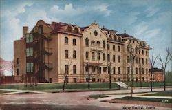 View of Mercy Hospital Denver, CO Postcard Postcard Postcard