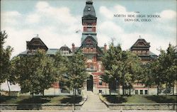 North Side High School Denver, CO Postcard Postcard Postcard