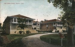 Old Ladies Home Postcard