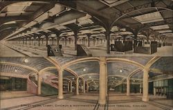 Street Level Lobby, Chicago & Northwestern Passenger Terminal Postcard