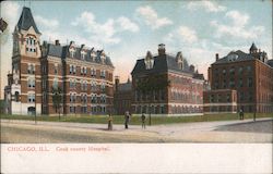 Cook County Hospital Postcard