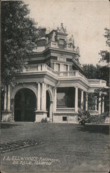 I.L. Ellwood's Residence Postcard