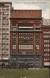 Chicago Athletic Association Building Postcard