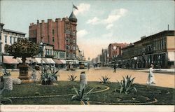 Entrance to Drexel Boulevard Postcard