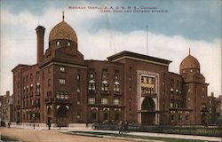 Medinah Temple A. A. O. N. M. S., Chicago, (Cass, Ohio, and Ontario Streets) Postcard