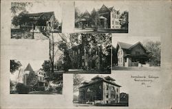 Lombard College Galesburg, IL Postcard Postcard 