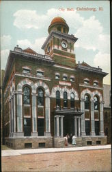 City Hall Galesburg, IL Postcard Postcard Postcard