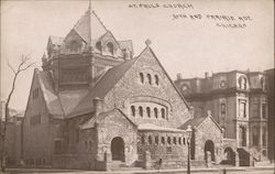 St. Pauls Church Postcard