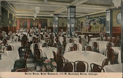 Berlin Room, Hotel Bismarck Postcard